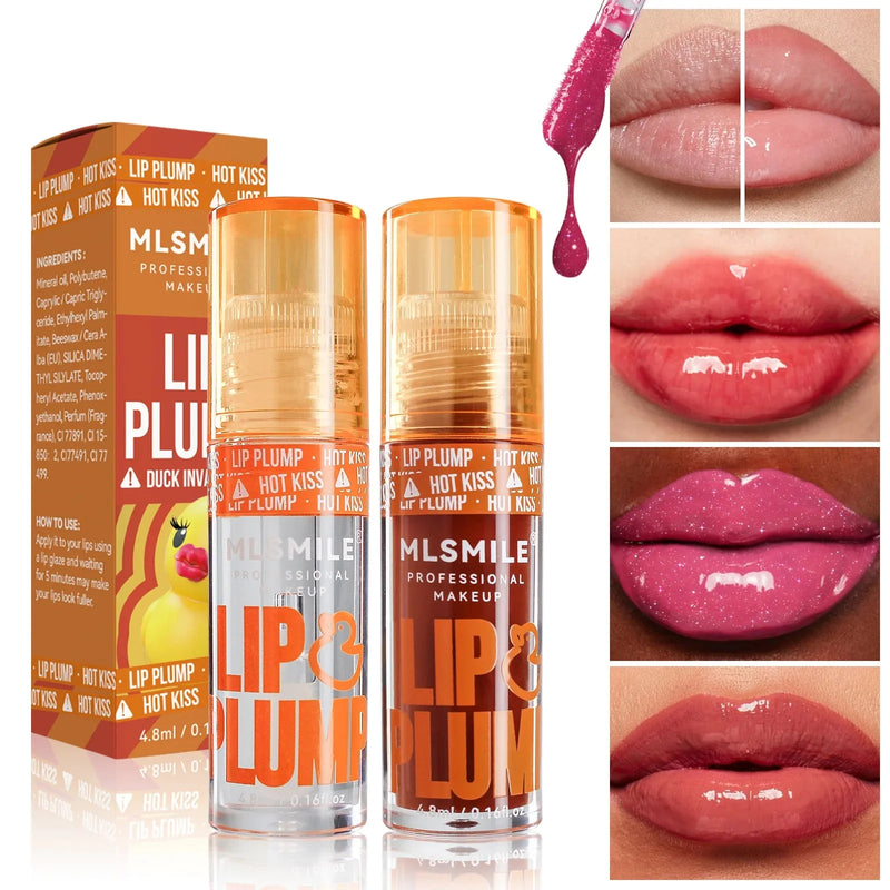 Spicy Lip Plumping Gloss & Oil Set