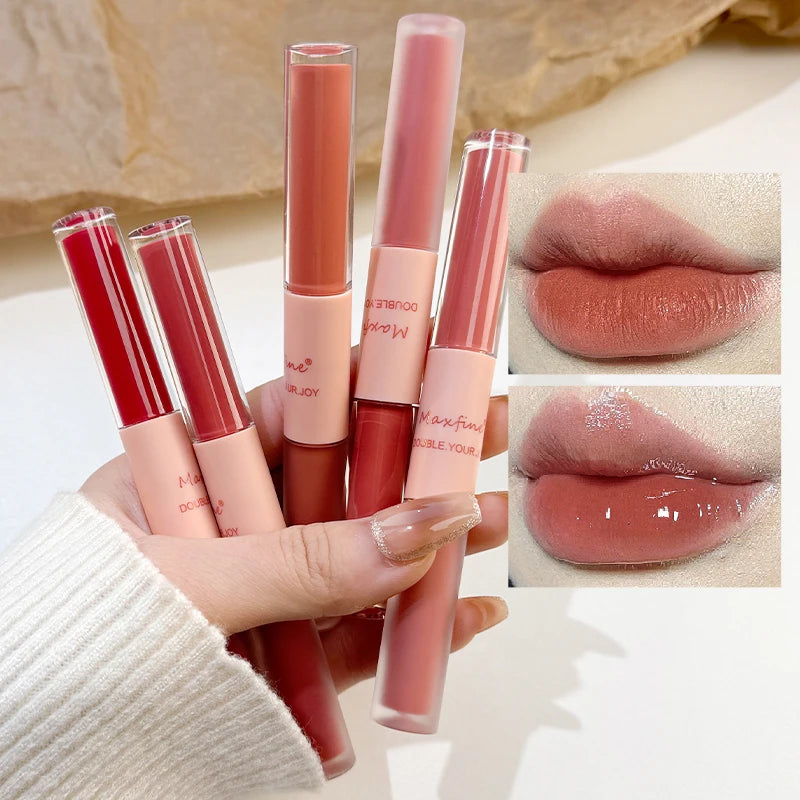 Double End Lip Glaze Full Gloss