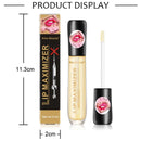 Lip Gloss Transparent Plumping Lip Oil Moisturizing Repairing Reduce Lip Fine Line Oil Brighten Enhance Lip Serum Cosmetics