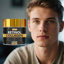 Retinol Collagen Cream - Moisturizing, Anti-Wrinkle, Firming and Lifting, Non-Greasy, Suitable for Men and Women
