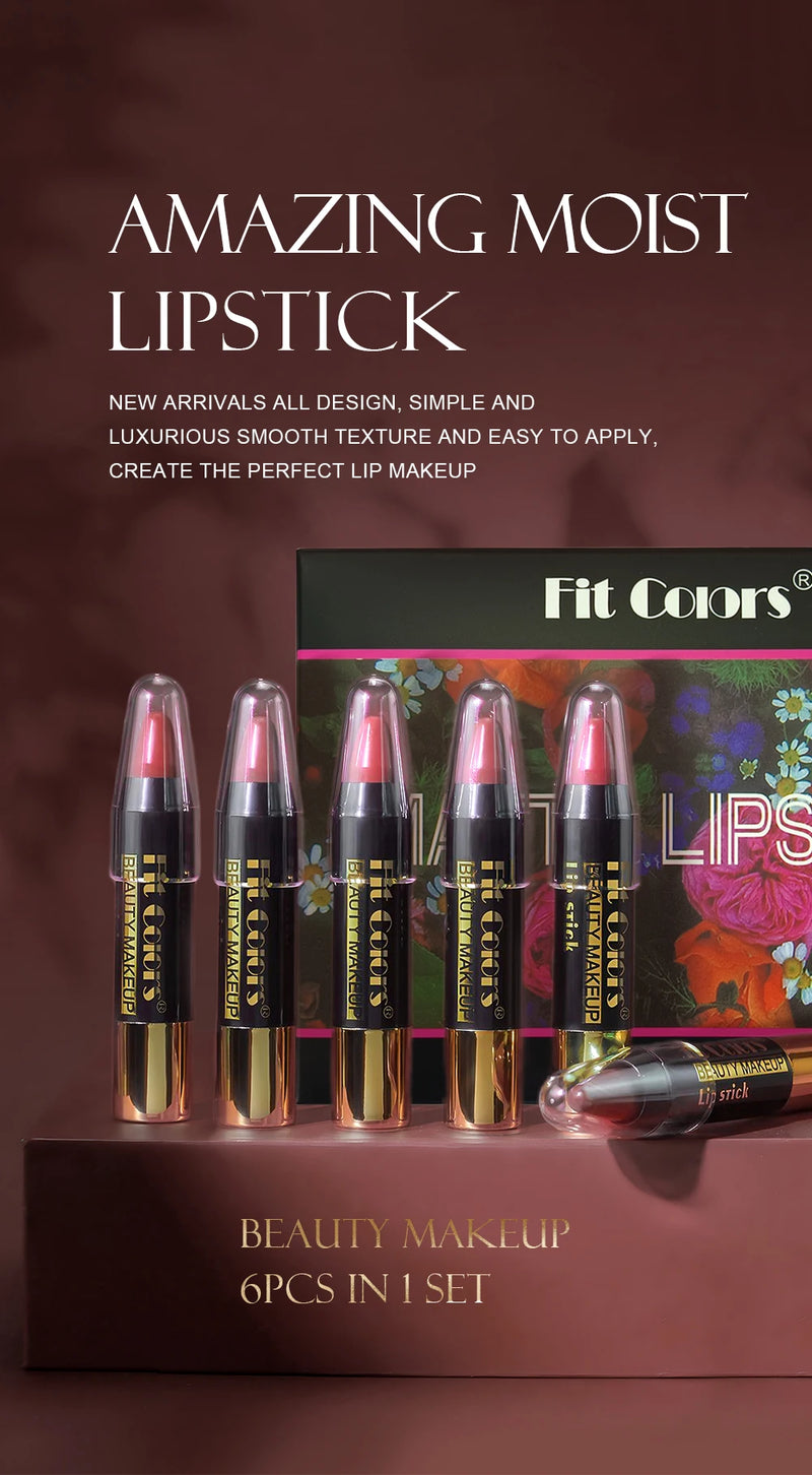 Crayon Lipstick Set