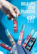 Watery Black Lipstick Hydrating Lip Fullness Lip Gloss Lasting Velvet Lip Glaze Set Pearlescent Fine Sparkling Lipstick Liquid