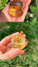 Transparent Honey Pot Lip Mask Moisturizes, Moisturizes, Lightens Lip Lines, Sleep Lip Mask, and Lip Care