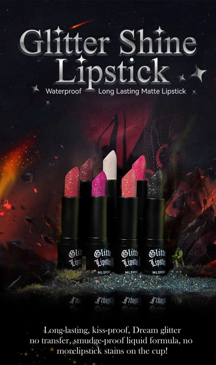 7Colors Glitter Lipstick