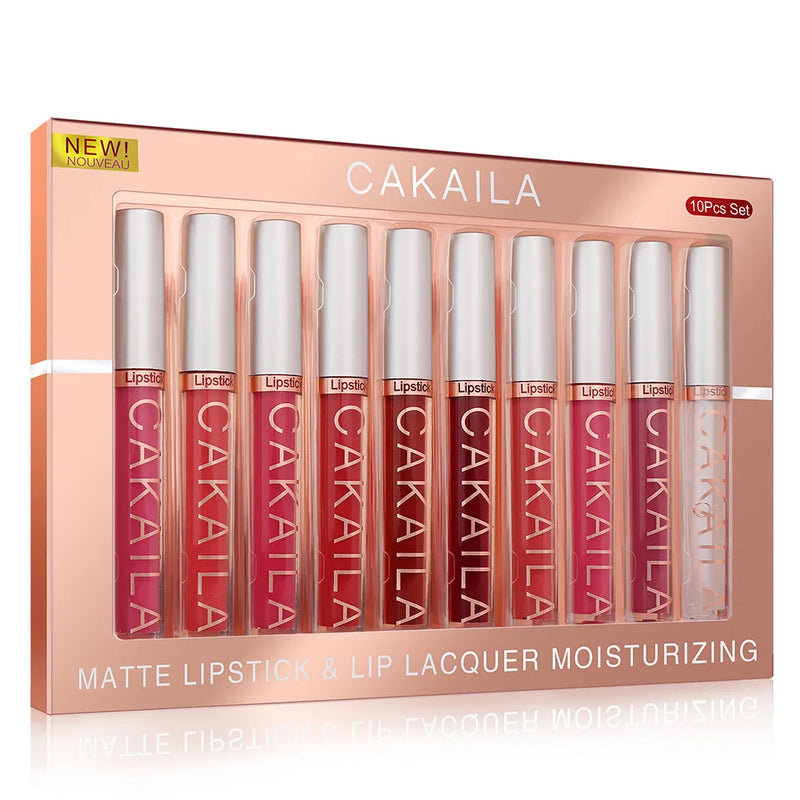 CAKAILA  Lip Gloss Matte Velvet Lipstick