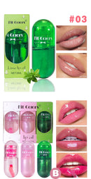 3pcs Mini Capsule Lip Gloss Lip Oil Set