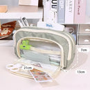 Simplified Japanese Large Capacity Pencil Case Stationery Box for Elementary, Middle, and High School Students