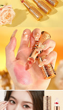 Crystal Color-changing Petal Lipstick for Women Moisturizes long-lasting and non-sticky cup lip balm