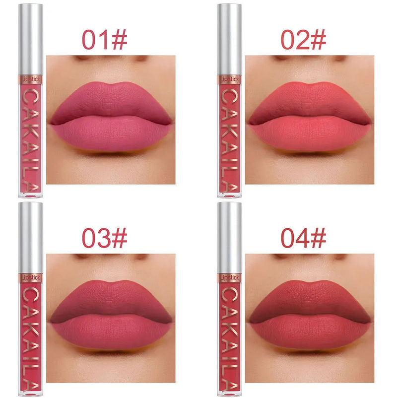 CAKAILA  Lip Gloss Matte Velvet Lipstick