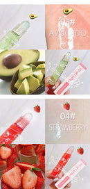 4 PCS Water-gloss Mirror Jelly Lip Gloss Moisturizes Lips Shimmers