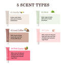 Summer Lip Balm Moisturizing Mirror Lip Gloss Lip Vanilla Mint Iced Coffee Cake Smell Lipstick Transparent Lip Oil  Makeup