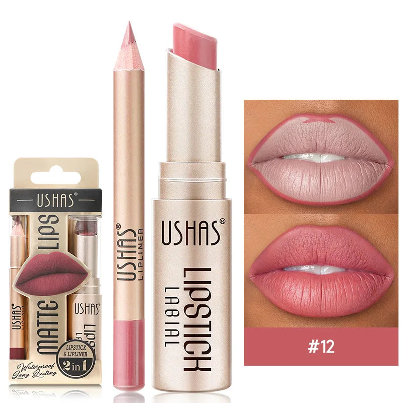 USHAS 12 Color Lip Liner