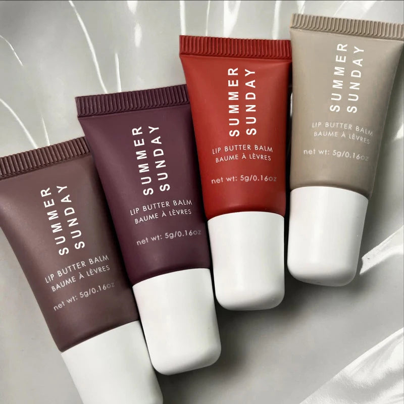 4pcs Summer Lip Glaze Set