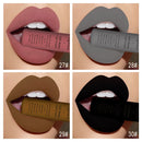 QIBEST Sexy Velvet Matte Lip Gloss Liquid Lipstick Lipgloss Beauty Red Nude Waterproof Long-lasting Lip Stain Makeup For Women