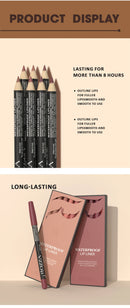 Rozza Waterproof Lip Liner Pencil Set