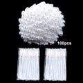 100pcs For Eyelash Extension Makeup Disposable Eyelash Brushes Spoolies Micro Lash Mascara Wands Combs Wholesale
