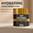 Retinol Collagen Cream - Moisturizing, Anti-Wrinkle, Firming and Lifting, Non-Greasy, Suitable for Men and Women