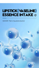 SADOER Men's Shark Grass Vaseline Lip Balm for Autumn and Winter to improve dryness,Beihu Moisturizing Hydrating Lip Balm