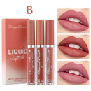 3 PCS Liquid Lipsticks Set Long Lasting Make Up For Women Korean Beauty Cosmetics Matte Lipsticks Waterproof Long lasting