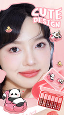 6Pcs/Set Lip Gloss Set Moisturizing and Moisturizing Mild Lipstick Non-Greasy Waterproof Lip Glaze Anti-Sweat Glossy Mirror Lipstick Long-Lasting Glossy Lip Glaze Set