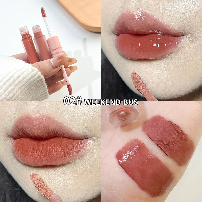 Double End Lip Glaze Full Gloss