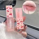 Cherry Hydrating Lip Balm and Lip Oil Set Gege Bear Light Moisturizing Soothing and Tender Lips for Winter Use