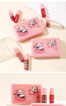 6Pcs/Set Lip Gloss Set Moisturizing and Moisturizing Mild Lipstick Non-Greasy Waterproof Lip Glaze Anti-Sweat Glossy Mirror Lipstick Long-Lasting Glossy Lip Glaze Set