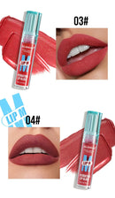 Watery Black Lipstick Hydrating Lip Fullness Lip Gloss Lasting Velvet Lip Glaze Set Pearlescent Fine Sparkling Lipstick Liquid