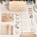 Simplified Japanese Large Capacity Pencil Case Stationery Box for Elementary, Middle, and High School Students