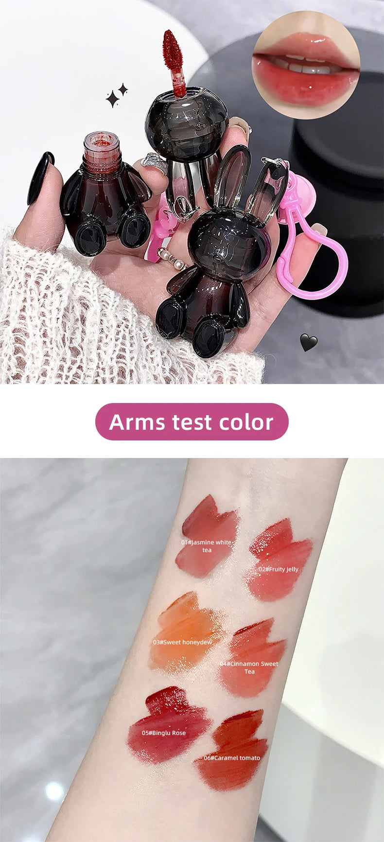 Pink Rabbit Velvet Matte Lip Cream