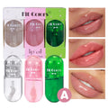 3pcs Mini Capsule Lip Gloss Lip Oil Set