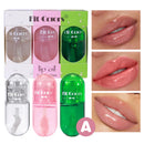 3pcs Mini Capsule Lip Gloss Lip Oil Set