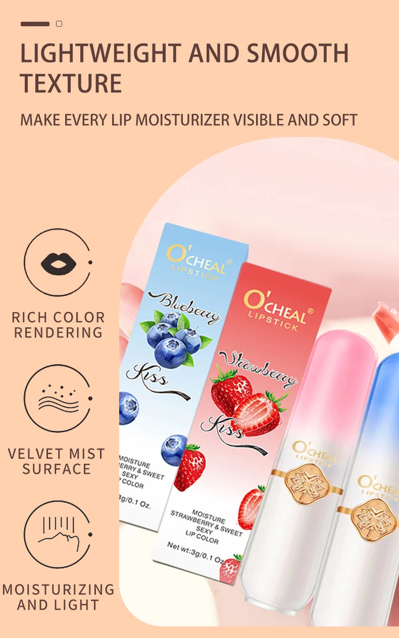 O'CHEAL Color Fruit Lipstick