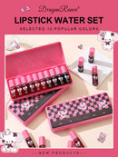 10 pack lip gloss set, easy to color and non fading, moisturizing lip gloss, waterproof and moisturizing lipstick water