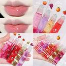 4 PCS Water-gloss Mirror Jelly Lip Gloss Moisturizes Lips Shimmers