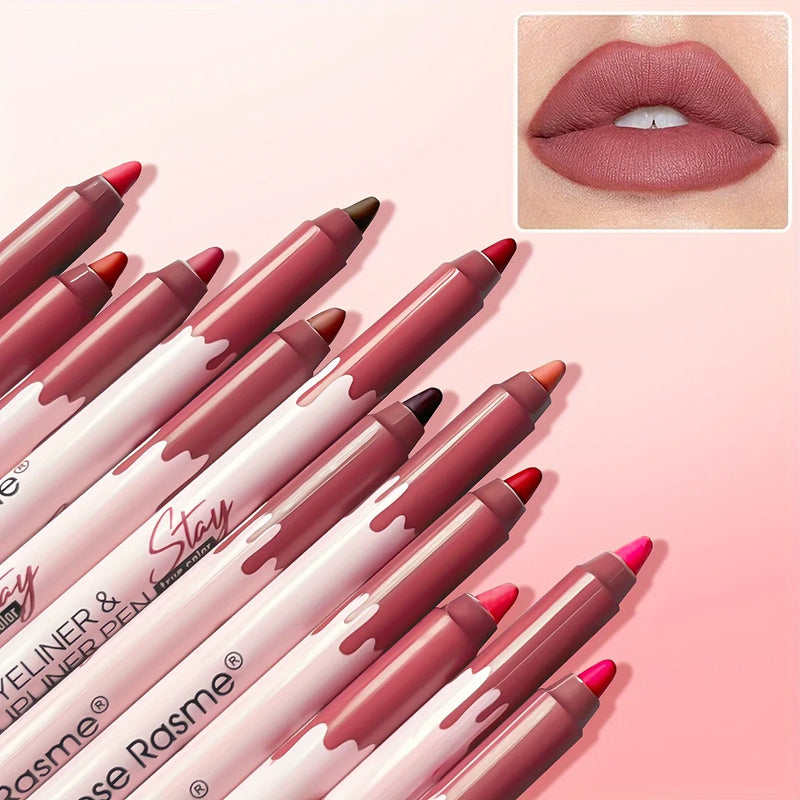 Matte Lip Liner Pencil Set