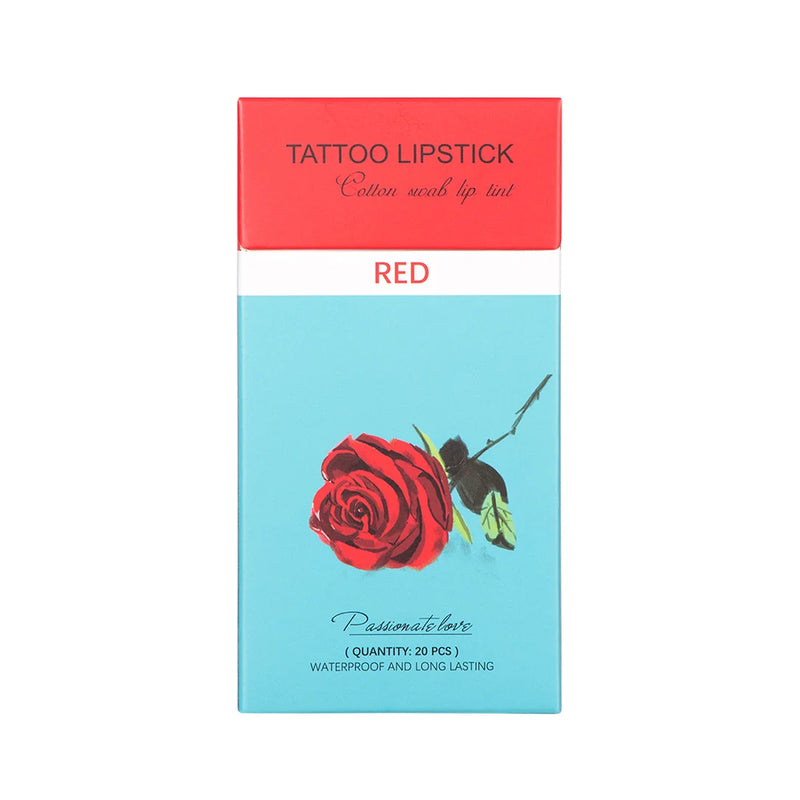 20pcs Cigarette Cotton Swab Lipstick