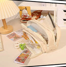 Simplified Japanese Large Capacity Pencil Case Stationery Box for Elementary, Middle, and High School Students