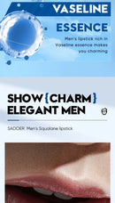 SADOER Men's Shark Grass Vaseline Lip Balm for Autumn and Winter to improve dryness,Beihu Moisturizing Hydrating Lip Balm