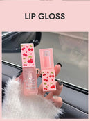 Cherry Hydrating Lip Balm and Lip Oil Set Gege Bear Light Moisturizing Soothing and Tender Lips for Winter Use