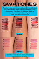 Mini Velvet Matte Lip Gloss Set, 4-Piece Non-Fading, Non-Stick Cup, Long-Lasting Fruit Scented Lip Tint, Smooth and Lightweight