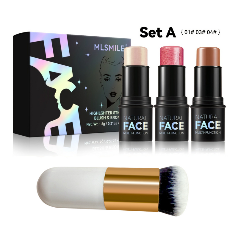 Waterproof Contour Stick Trio