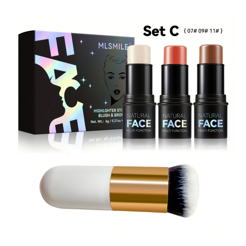 Waterproof Contour Stick Trio