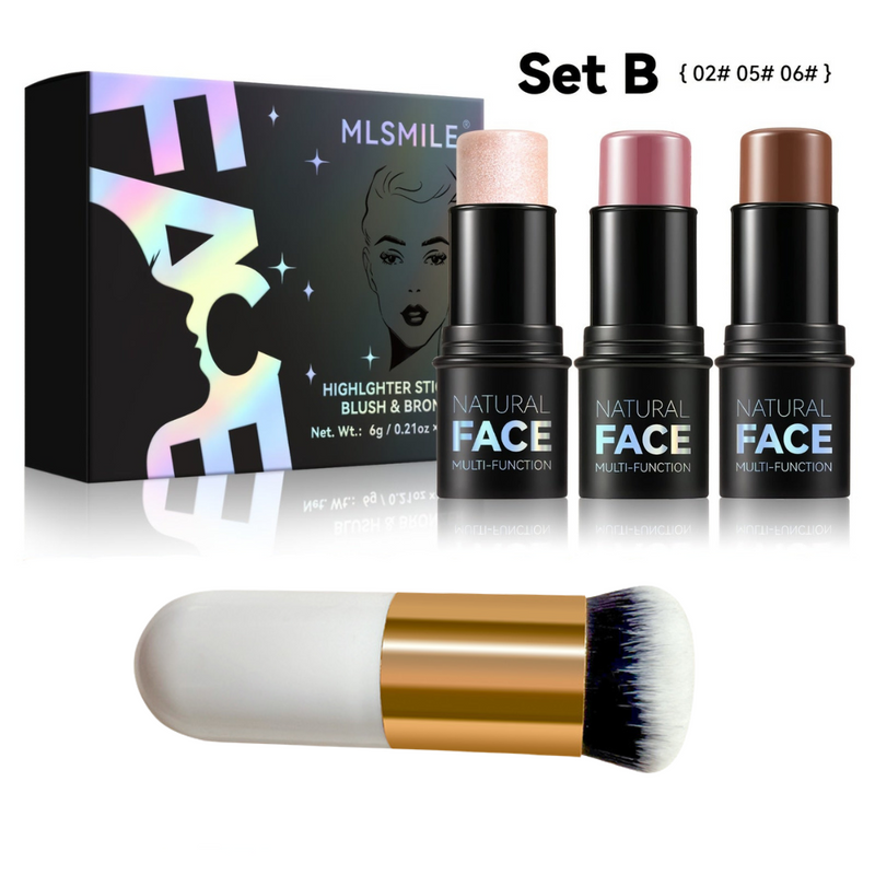 Waterproof Contour Stick Trio