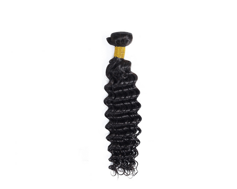 10A Grade 1/3/4 Deep Wave Brazilian Human Hair Bundles