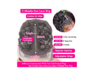 13x4x1 Water Wave 13x1x6 T part Lace Transparent Human Hair Wigs 180%
