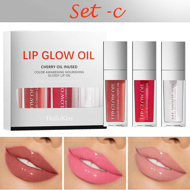 Crystal Jelly Moisturizing Lip Oil Set