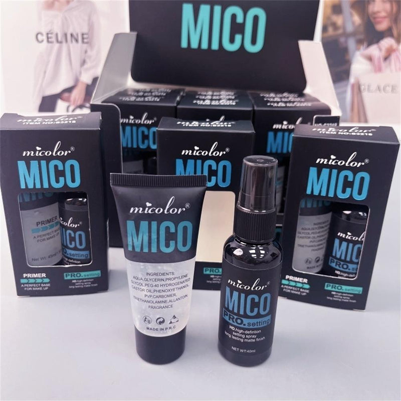 2pcs Makeup Primer & Setting Spray Duo