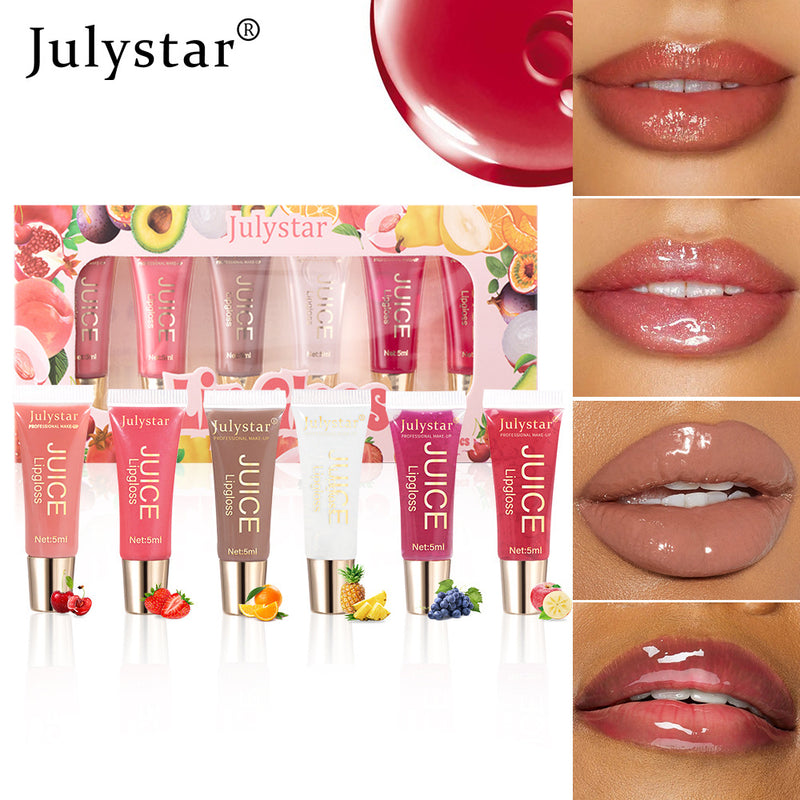 6 Pieces Long lasting Lip Oil