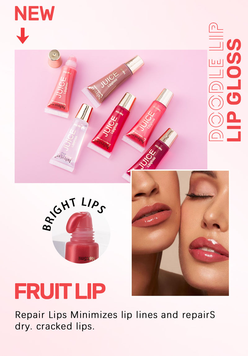 6 Pieces Long lasting Lip Oil